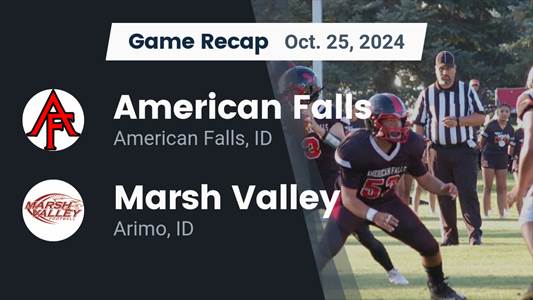 Football Recap: Marsh Valley Falls Despite Strong Effort from  Bo Larsen