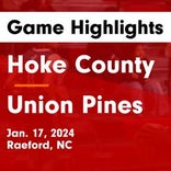Hoke County piles up the points against Lee County