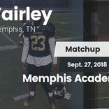 Football Game Recap: Memphis Academy of Health Sciences vs. Fair