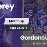 Football Game Recap: Monterey vs. Gordonsville