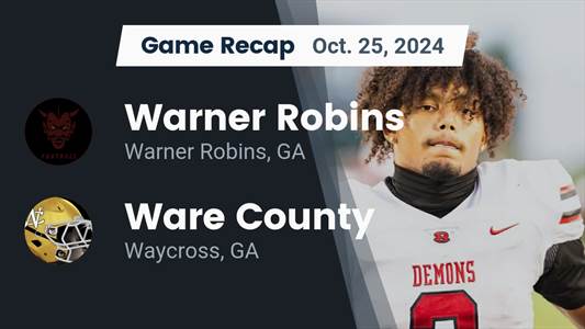 Football Recap: Luke Hooks' Big Game Can't Quite Lead Ware County over New Hampstead