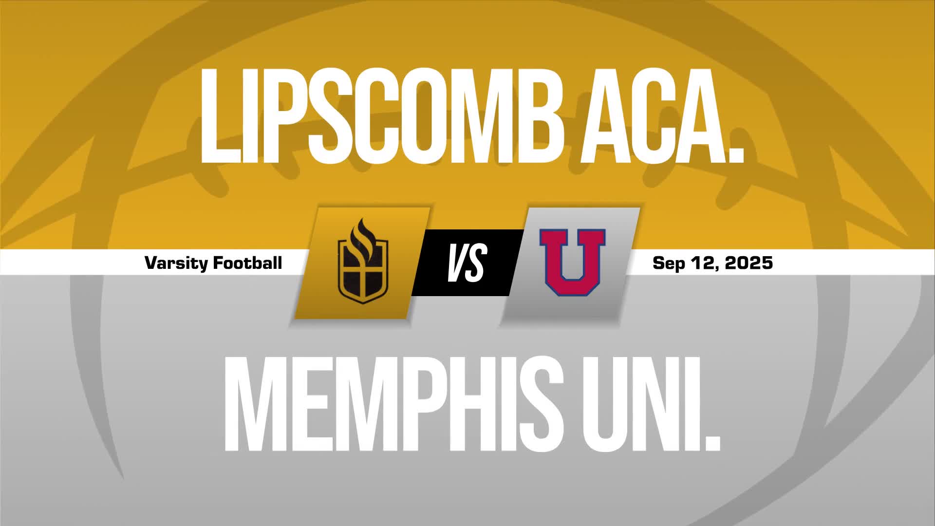 Football Game Preview: Lipscomb Academy Mustangs vs. Father Ryan Irish