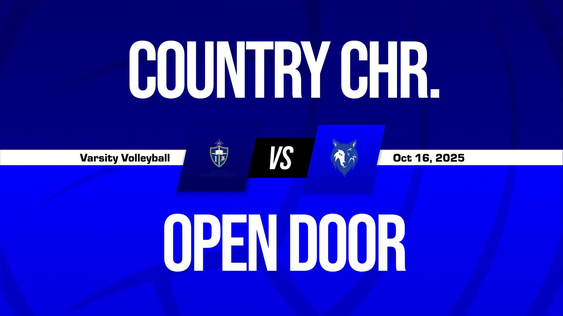 Volleyball Game Preview: Country Christian Cougars vs. Powder Valley Badgers + How To Watch