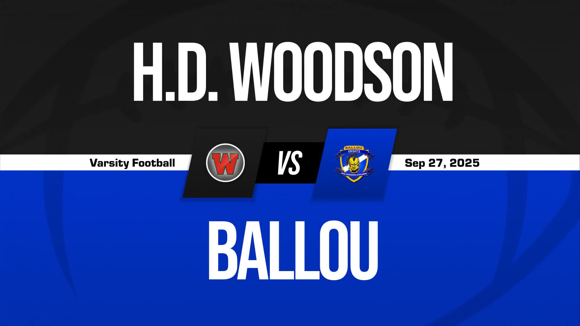 Football Recap: Woodson Falls Short Against Ranked Roosevelt