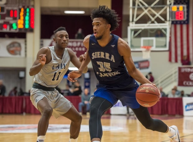 Marvin Bagley III led Sierra Canyon to a win Monday at the Spalding Hoophall Classic.