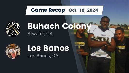 Football Game Preview: Buhach Colony Thunder vs. Merced Bears