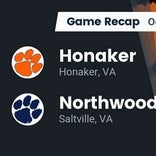 Football Game Recap: Northwood Panthers vs. Honaker Tigers