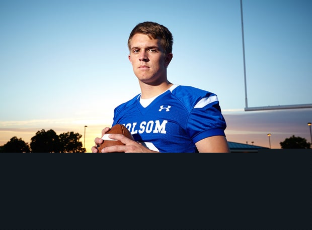 Folsom quarterback Jake Browning is one of a handful of football players chasing big records this upcoming season.