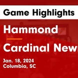 Basketball Game Recap: Hammond Skyhawks vs. Cardinal Newman Cardinals