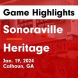 Basketball Game Recap: Heritage Generals vs. Central Lions