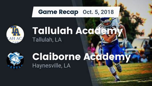 Football Game Preview: Claiborne Academy vs. Rebul Academy