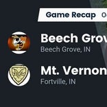 Football Game Recap: Beech Grove Hornets vs. Mt. Vernon Marauders
