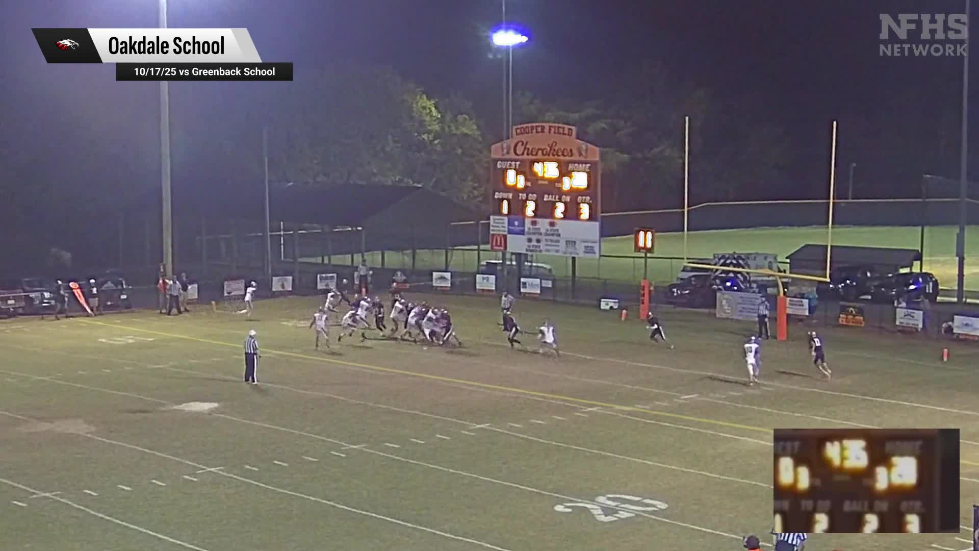 Football Recap: Oakdale Takes a Loss