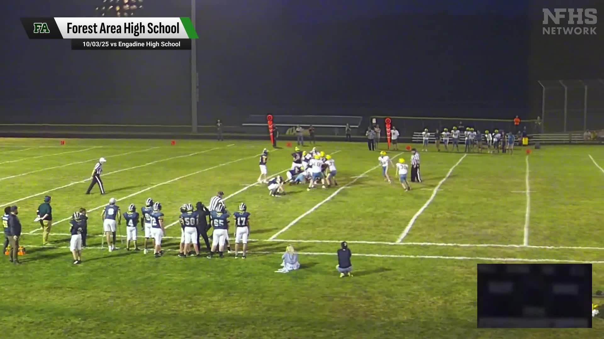 Football Recap: Central Lake Piles Up the Points Against Forest Area + How To Watch