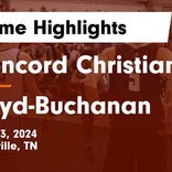Concord Christian comes up short despite  Drew Sloan's strong performance