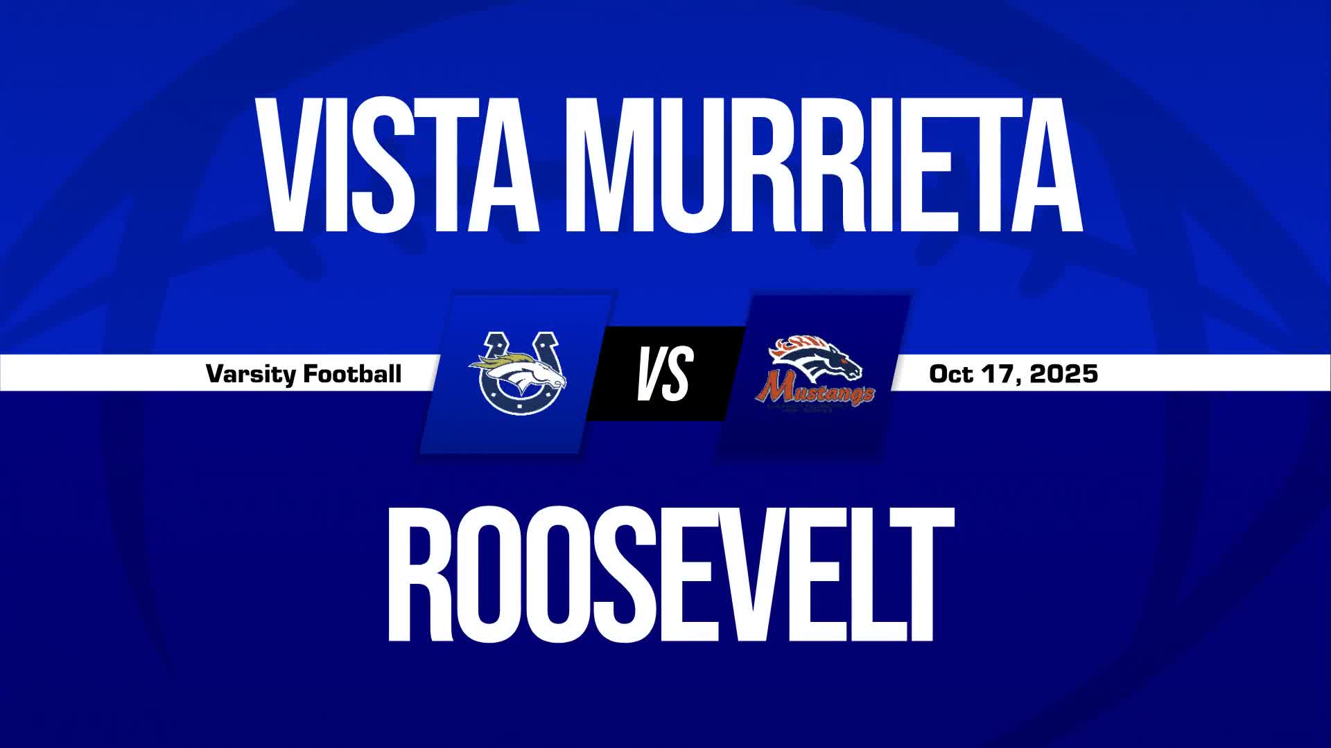 Football Recap: Roosevelt Comes Up Short + How To Watch