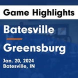 Greensburg piles up the points against Franklin County