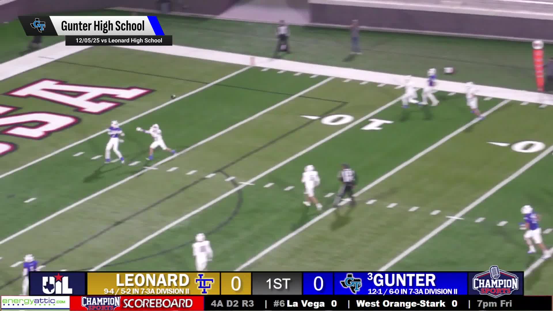 Football Recap: Wall Beats Gunter for Their 15th Straight  Win + How To Watch