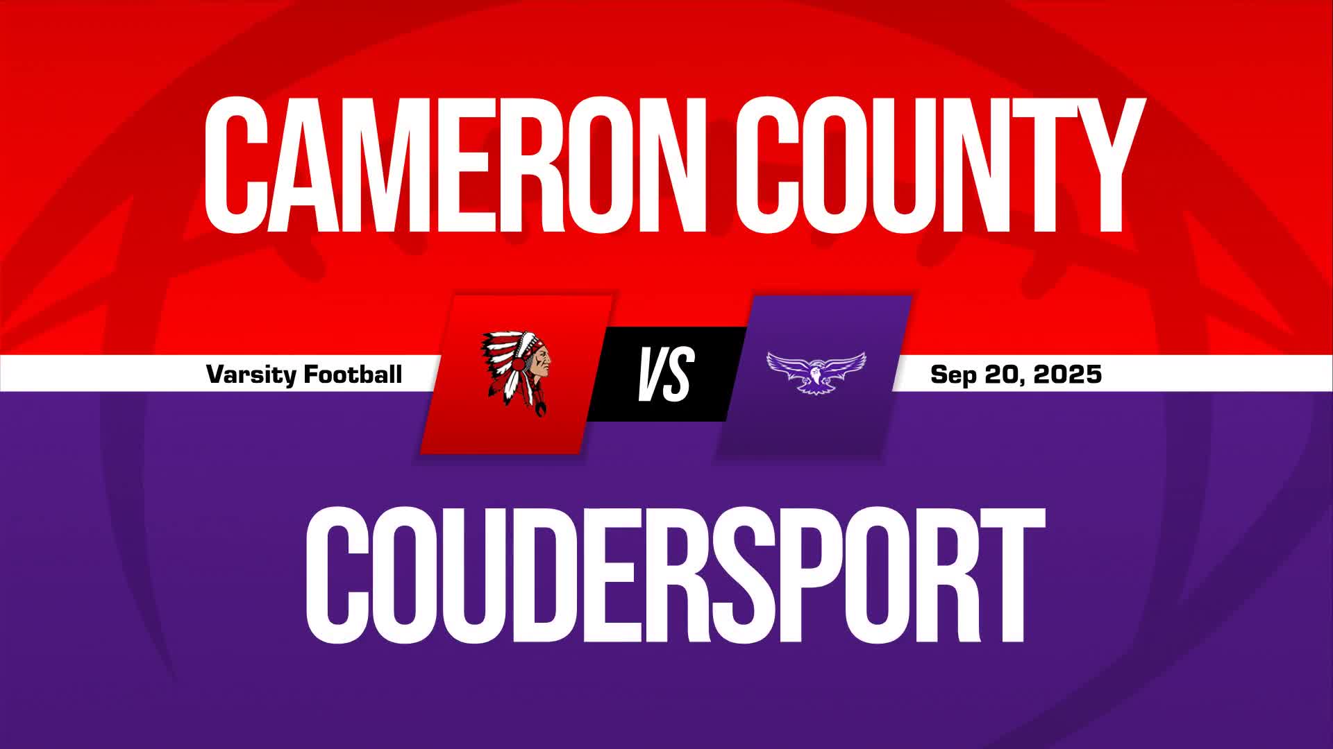 Football Game Preview: Cameron County Raiders vs. Brookville Raiders