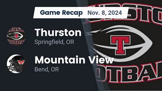 Football Recap: Thurston Falls Despite Strong Effort from  David Macdonald