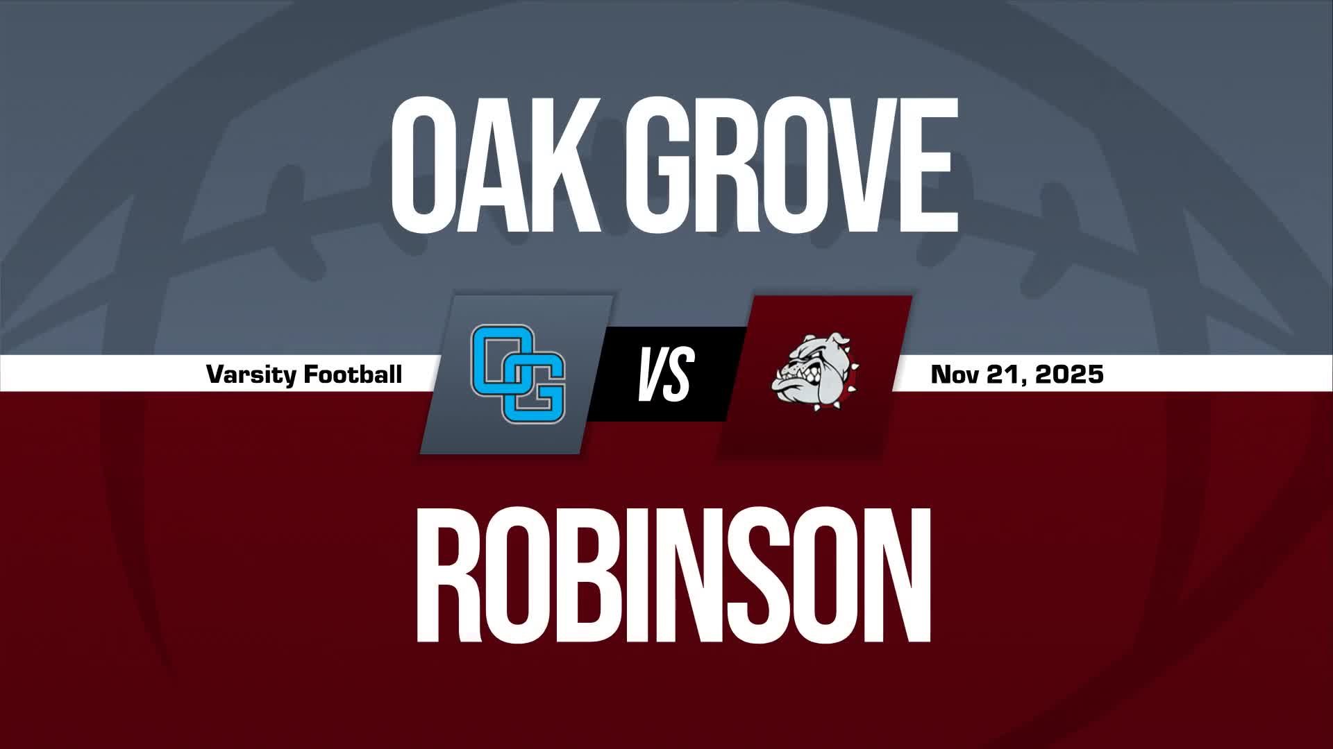 Football Recap: Jay M. Robinson's Luck Takes a Turn for the Worse  on Friday + How To Watch