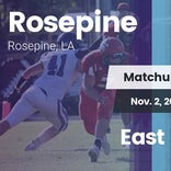Football Game Recap: East Beauregard vs. Rosepine