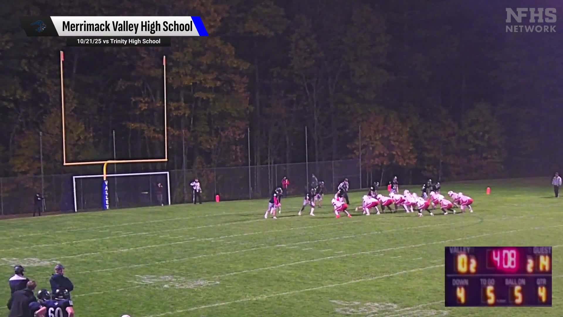 Football Recap: Merrimack Valley Piles Up the Points Against Pembroke