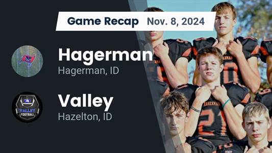 Football Recap: Hagerman Comes Up Short