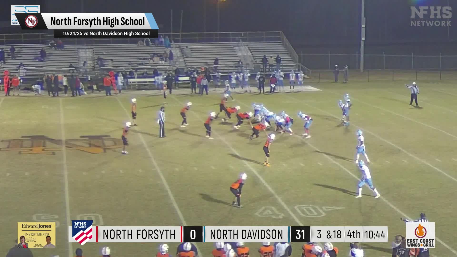 Football Recap: North Forsyth Skates Past Atkins with Ease + How To Watch