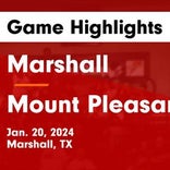 Basketball Game Recap: Marshall Mavericks vs. Hallsville Bobcats