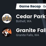 Football Game Recap: Granite Falls vs. Friday Harbor