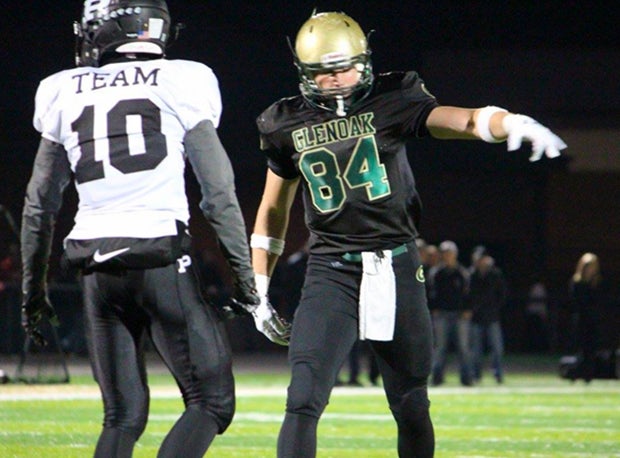 Canton GlenOak senior tight end Andrew White holds 12 offers.
