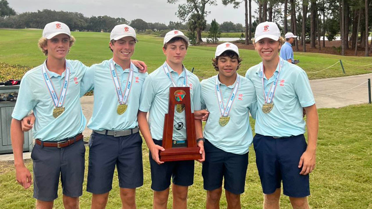 Tiger Woods' son Charlie helps Benjamin School win high school golf