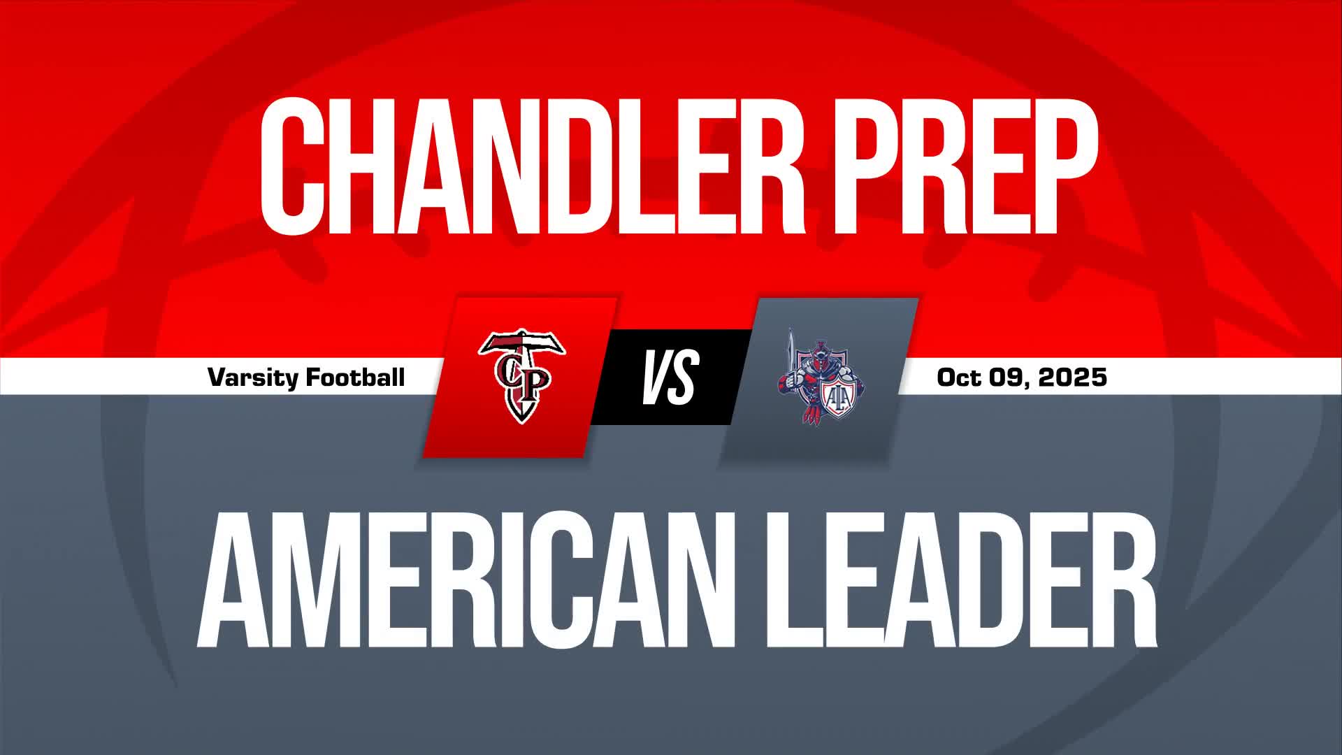 Football Game Preview: Chandler Prep Titans vs. Arete Prep CHARGERS + Official Tickets