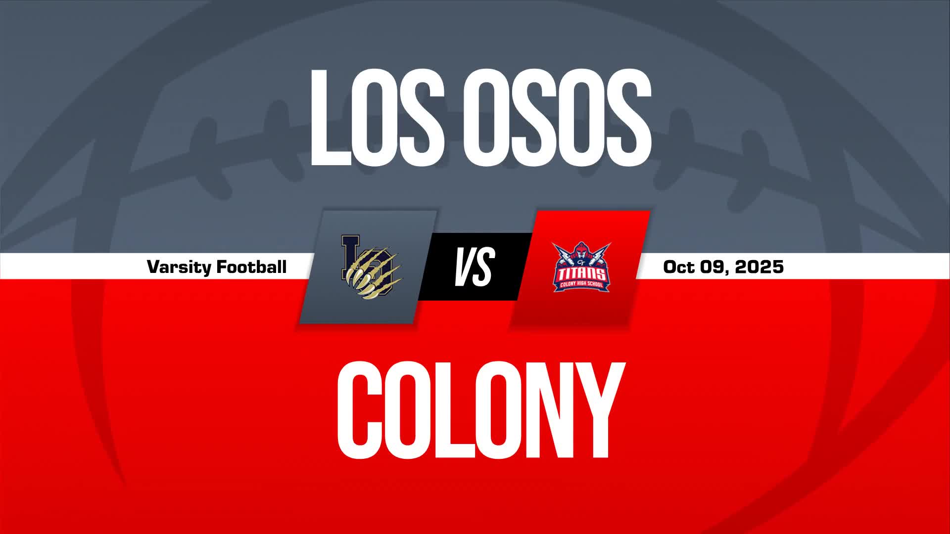 Football Game Preview: Colony Titans vs. Glendora Tartans + Official Tickets