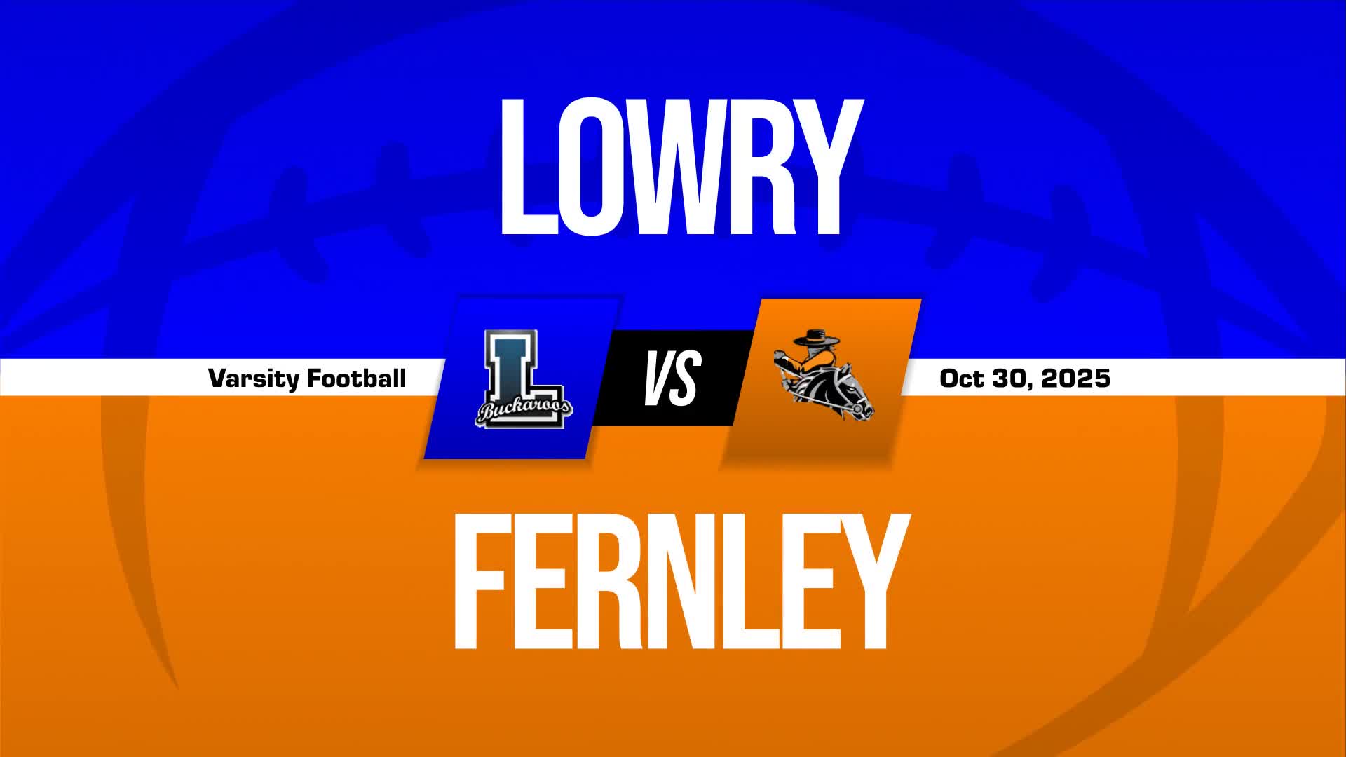 Football Recap: Fernley's Run of Three Straight  Victories Now Over + How To Watch