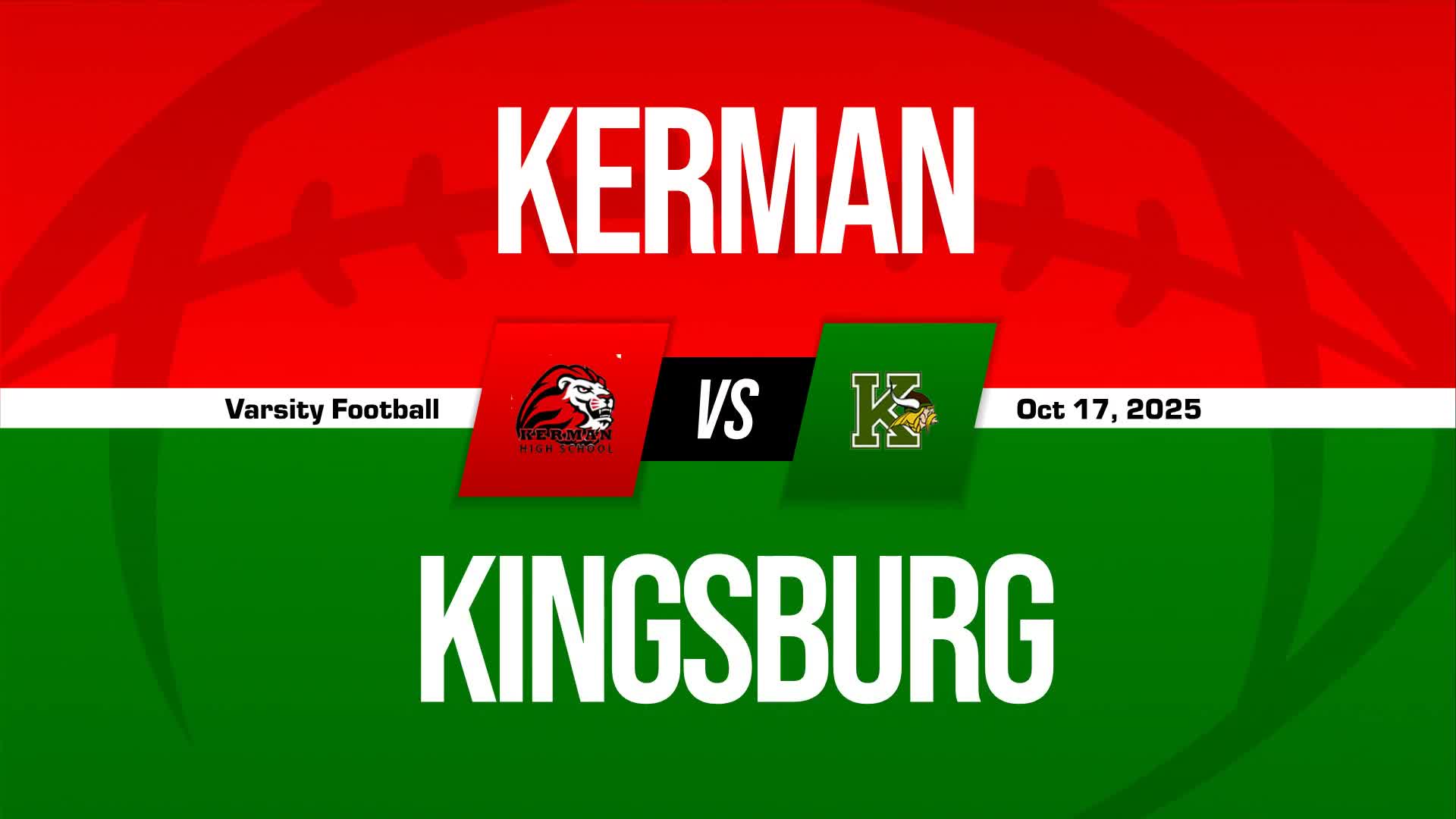 Football Game Preview: Kingsburg Vikings vs. Reedley Pirates + How To Watch