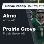 Football Game Recap: Prairie Grove Tigers vs. Alma Airedales