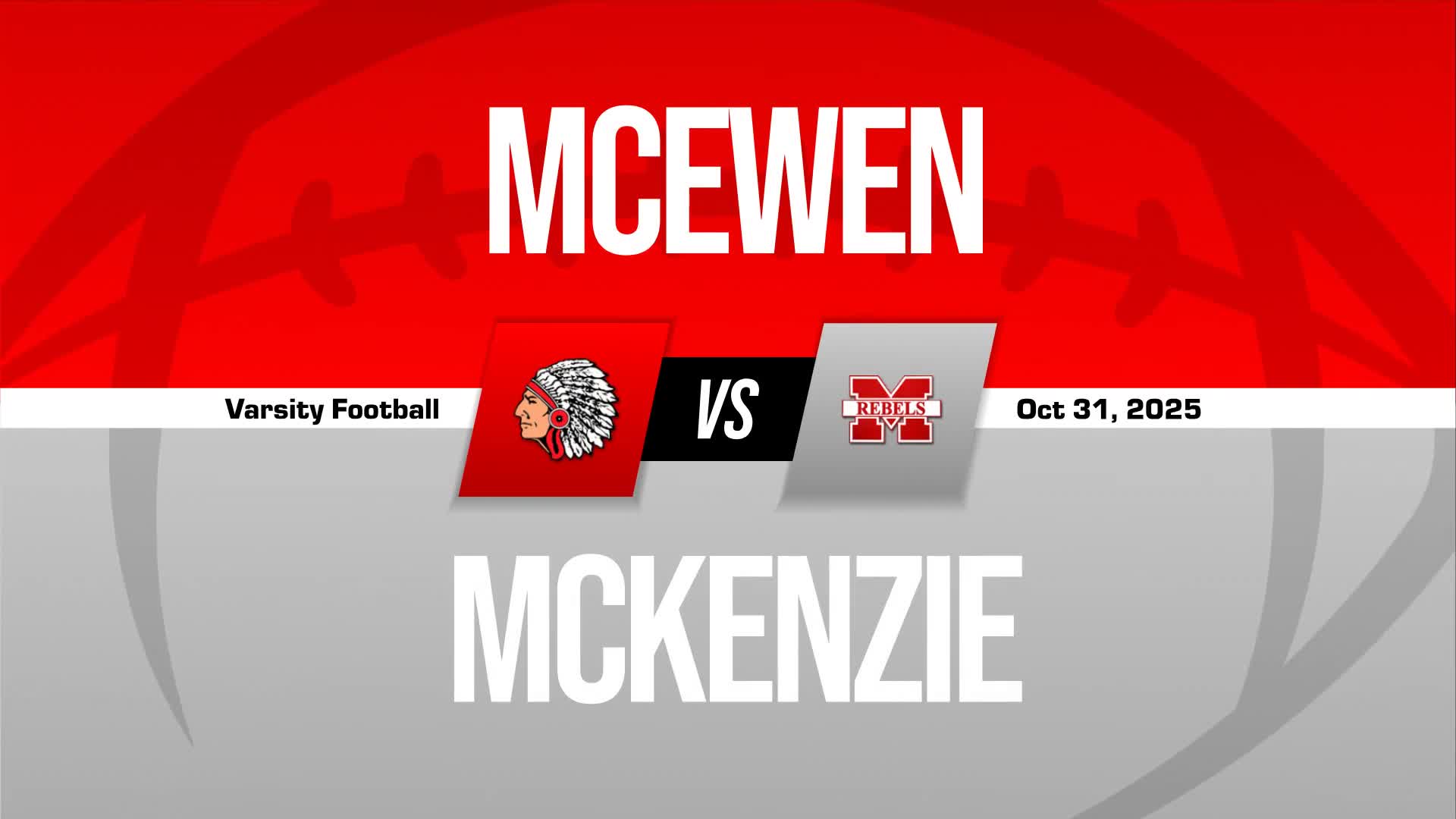 Football Game Preview: McKenzie Rebels vs. Huntland Hornets