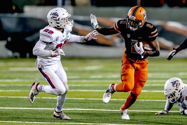 Buchanan and Central start atop the Central Section rankings for the spring football season.