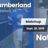 Football Game Recap: Nottoway vs. Cumberland