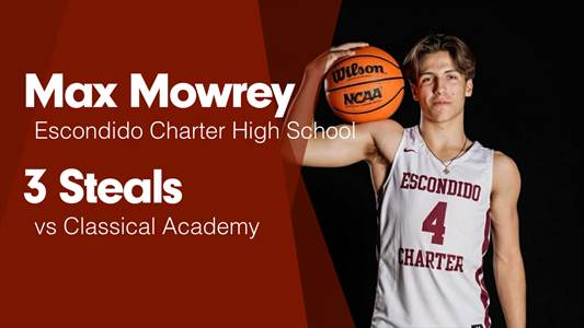 Max Mowrey Game Report: @ Foothills Christian