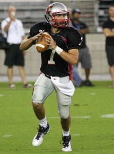 Chaparral QB Connor Brewer will make
sure that Firebirds get back on
track.