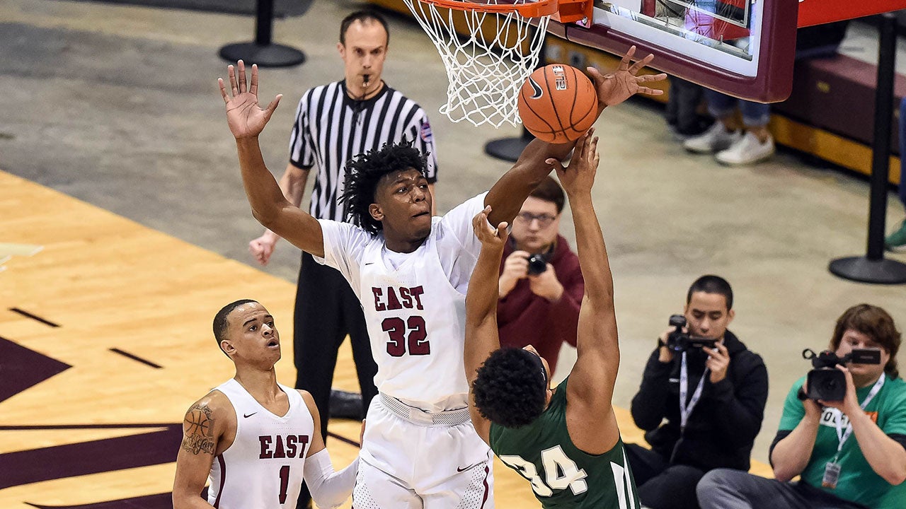 Photos: Projected NBA Draft Lottery pick James Wiseman in high school
