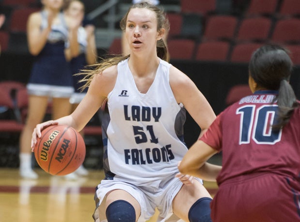 Caitlin Bickle is one of many top recruits playing in the Nike TOC this week.