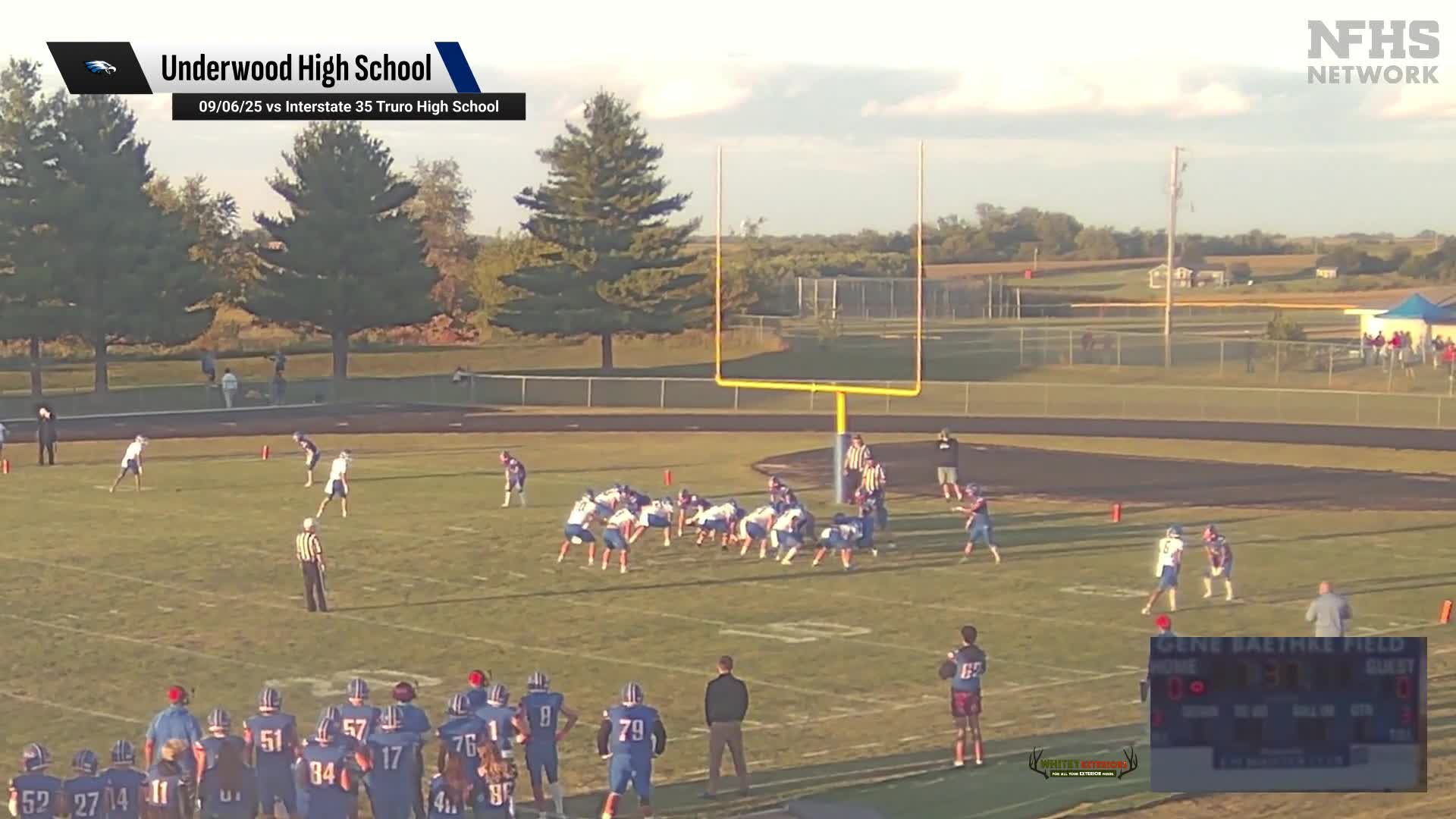 Football Recap: Underwood Comes Up Short