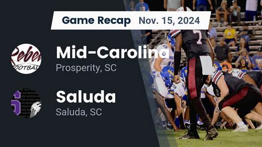 Football Recap: Saluda's Loss Ends Four-Game Winning Streak on t