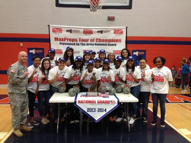 Blackman High celebrated a TOC honor.