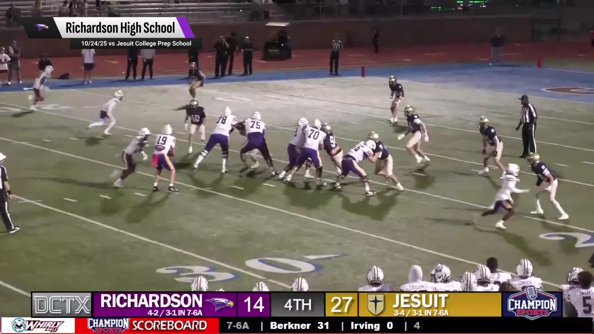 Football Recap: Richardson Picks Up Fifth Consecutive  Victory + How To Watch