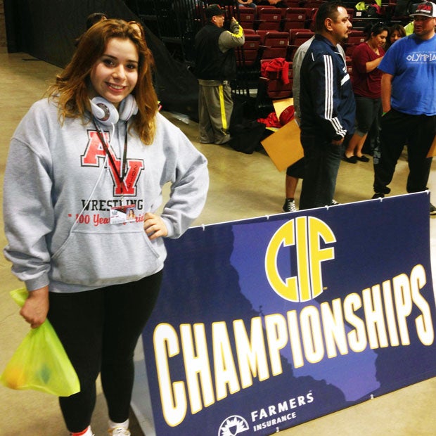 Antelope Valley junior MaryJane Padilla placed seventh at state last season. 